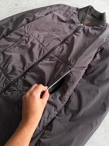 00's Prada Sport Nylon Padded Zip Up Jacket (S)