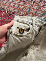 Vintage Avirex Embroidered Denim Jeans (Women's XS)