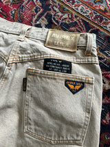 Vintage Avirex Embroidered Denim Jeans (Women's XS)