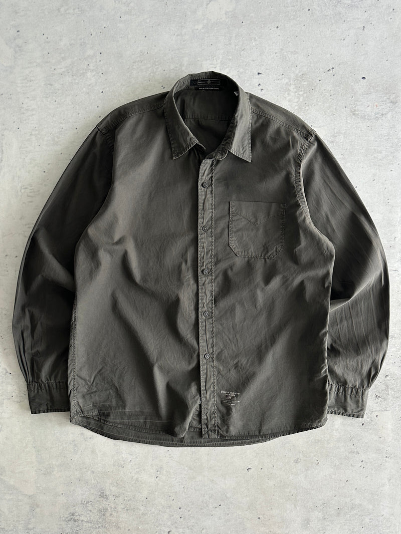 Stone Island Denims Button Up Long Sleeve Shirt (XL)