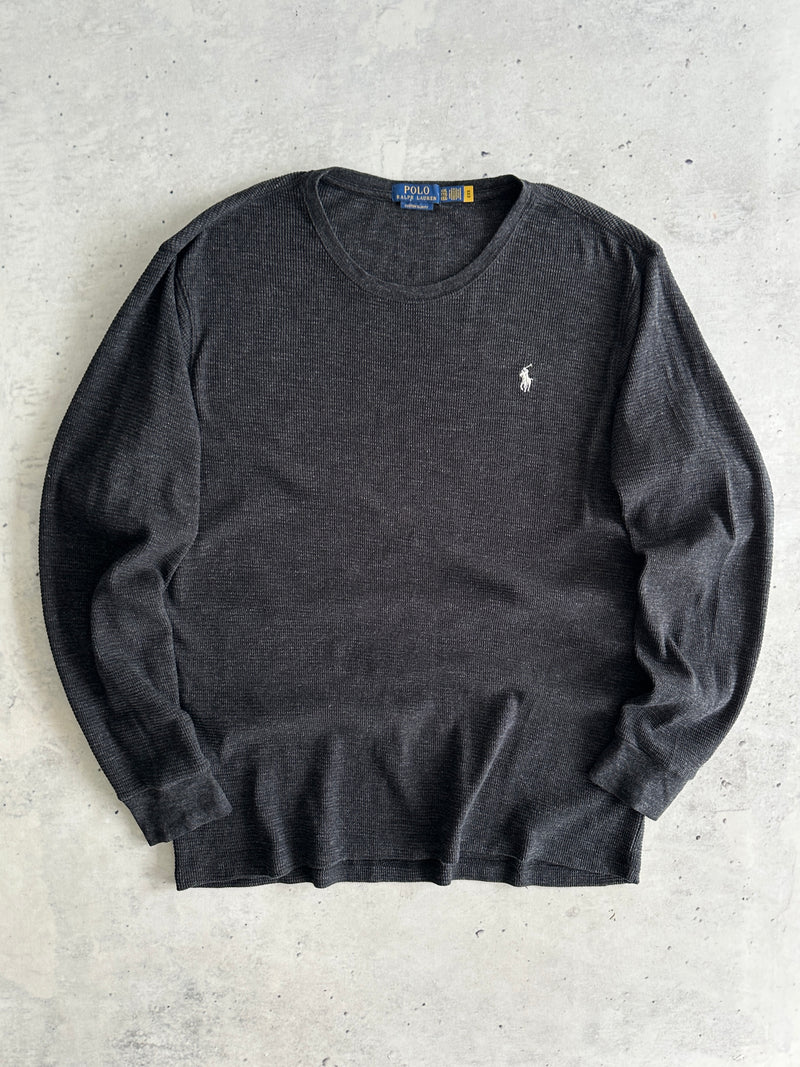 Ralph Lauren Waffle Long Sleeve T Shirt (XXL)
