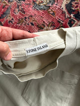 90's Stone Island Marina Heavyweight Embroidered T Shirt (L)