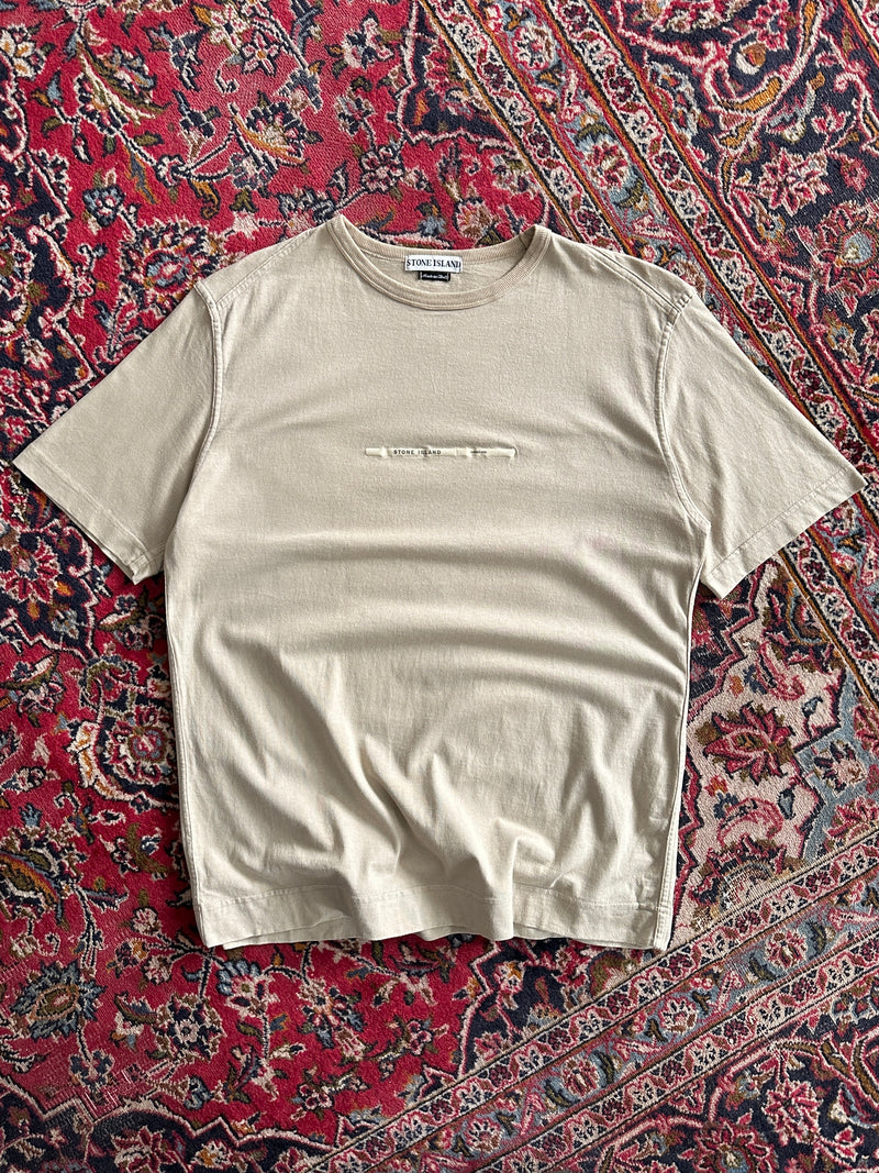SS/00 Stone Island Spell Out T Shirt (L)