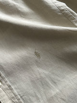 90's Ralph Lauren Linen Long Sleeve Shirt (XL)