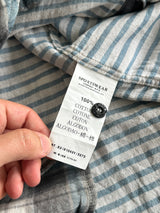 AW/10 Stone Island Compass Logo Plaid Flannel Shirt (M)