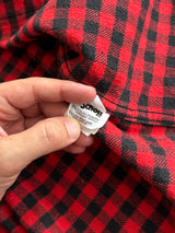 Schott NYC Heavyweight Plaid Zip Up Overshirt (L)