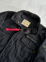 Alpha Industries Embroidered Zip Up Field Jacket (XL)