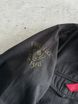 Alpha Industries Embroidered Zip Up Field Jacket (XL)