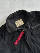 Alpha Industries Embroidered Zip Up Field Jacket (XL)