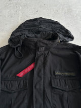 Alpha Industries Embroidered Zip Up Field Jacket (XL)