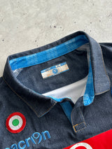 2014/15 Napoli FC Macron Aways Match worn Shirt (L)