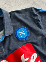 2014/15 Napoli FC Macron Aways Match worn Shirt (L)