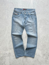 Vintage Diesel spell out Light Wash Jeans (Women's W29)