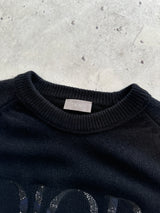 Dior Homme x Peter Diog Embroidered Crewneck Wool Jumper (S)