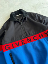 Givenchy Half Zip band Spell Out Pullover Sweatshirt (S)