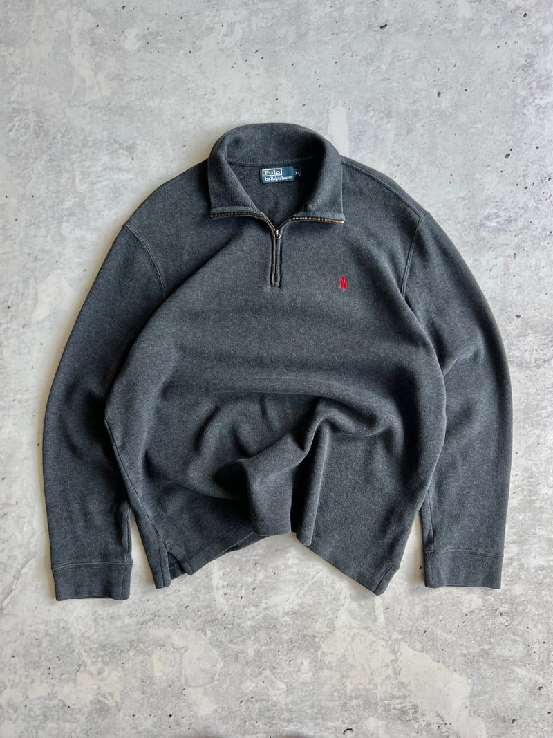 Ralph Lauren Ribbed 1/4 Zip Jumper (XL)