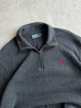 Ralph Lauren Ribbed 1/4 Zip Jumper (XL)