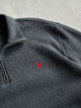 Ralph Lauren Ribbed 1/4 Zip Jumper (XL)