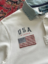 Ralph Lauren Big Logo USA Polo Shirt (M)