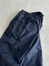 00's Nike side zips Nylon Baggy Track Pants (L/XL)