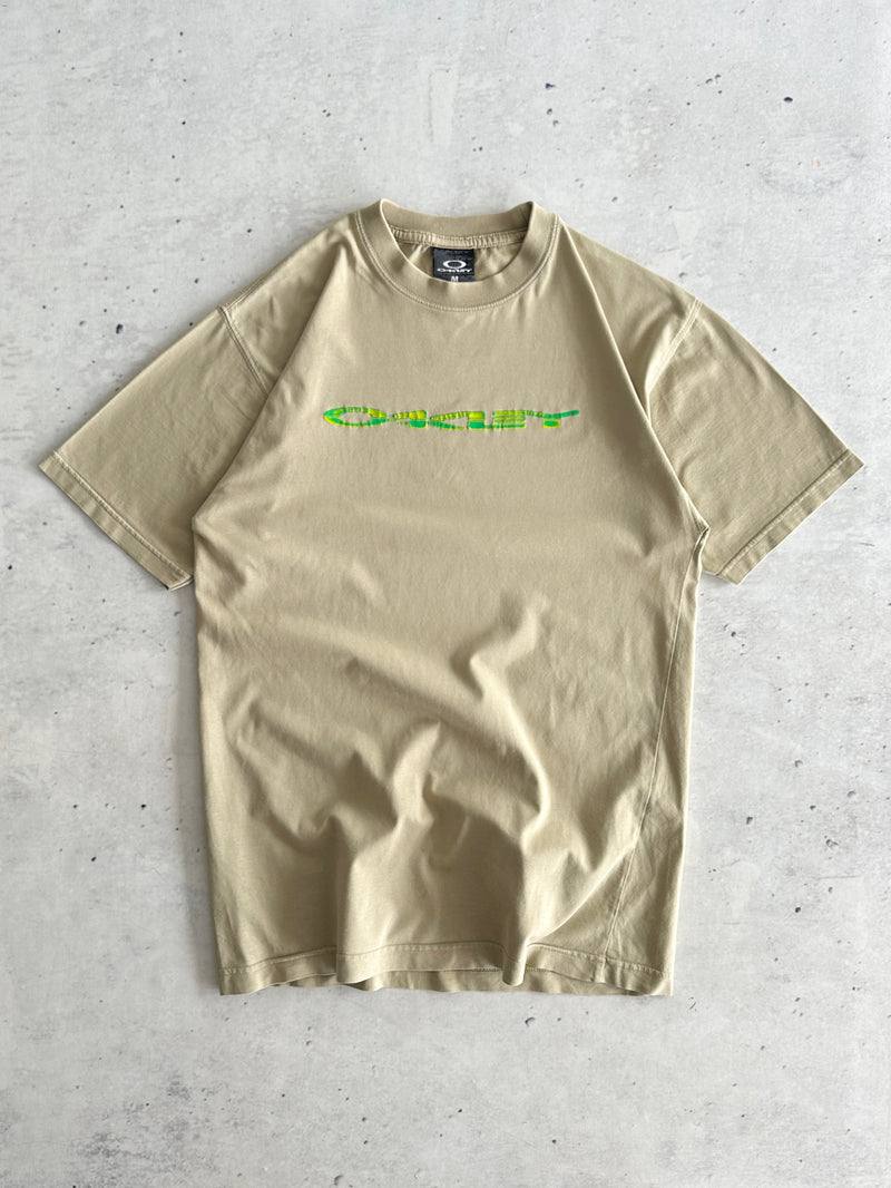 00's Oakley Spell Out T Shirt (M)