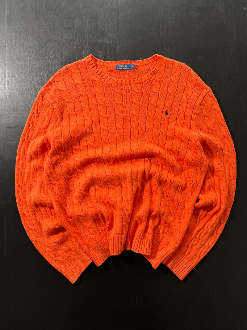Ralph Lauren Cable Knit Crewneck Jumper (XL)