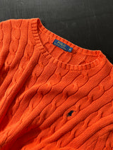 Ralph Lauren Cable Knit Crewneck Jumper (XL)