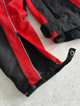 Vintage Yamaha Mesh Zip Up Motorcycle Jacket (S)