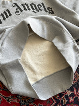 Palm Angels Heavyweight Curved Logo Sweatshirt (S)