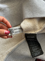 Palm Angels Heavyweight Curved Logo Sweatshirt (S)