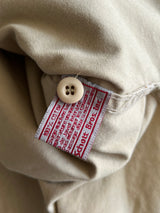 90's Schott NYC heavy canvas zip up overshirt (XL)