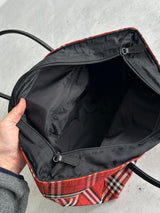 Burberry Salisbury Blue Label Japan Nova Check Tote Bag (One Size)