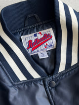 90's NY Yankees Button Up Varsity Jacket (XXL)