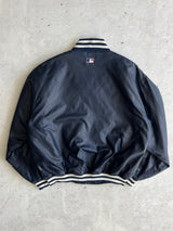 90's NY Yankees Button Up Varsity Jacket (XXL)