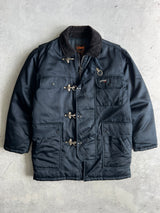 90's Schott NYC Corduroy Collar Fireman Jacket (M)