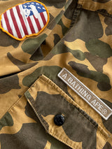 BAPE Camo Patch Button Up Overshirt (S)
