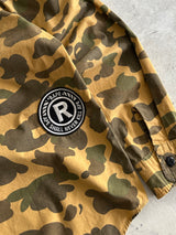 BAPE Camo Patch Button Up Overshirt (S)