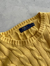 Ralph Lauren Cable Knit Crewneck Jumper (XL)