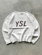 Vintage YSL V Neck Knit Jumper (S)