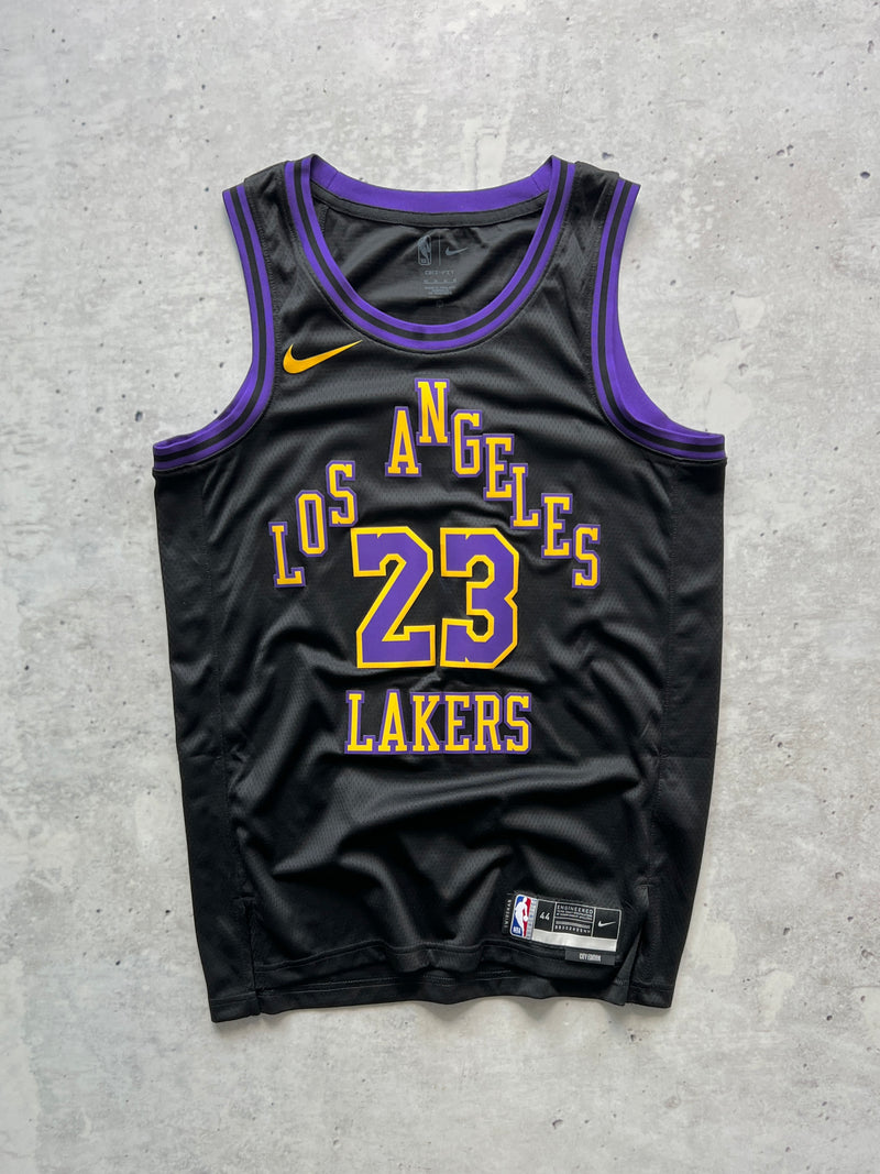 2023/24 LA Lakers 'James 23' swingman city edition jersey (M)