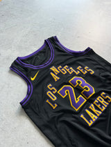 2023/24 LA Lakers 'James 23' swingman city edition jersey (M)