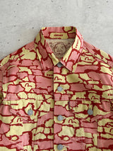 Evisu Ishigaki Camo Trucker Jacket (Women's XS)