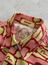 Evisu Ishigaki Camo Trucker Jacket (Women's XS)