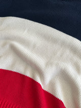 1992 Ralph Lauren PRL Chunky Knit Stripe Jumper (XL)