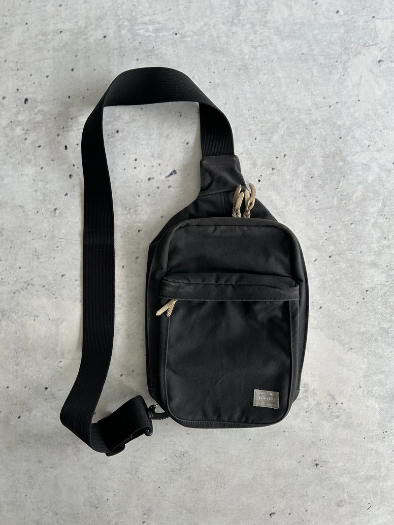 Porter Yoshida & Co. Denim beat Sling crossbody Bag (One Size)