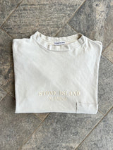 90's Stone Island Marina Heavyweight Embroidered T Shirt (L)