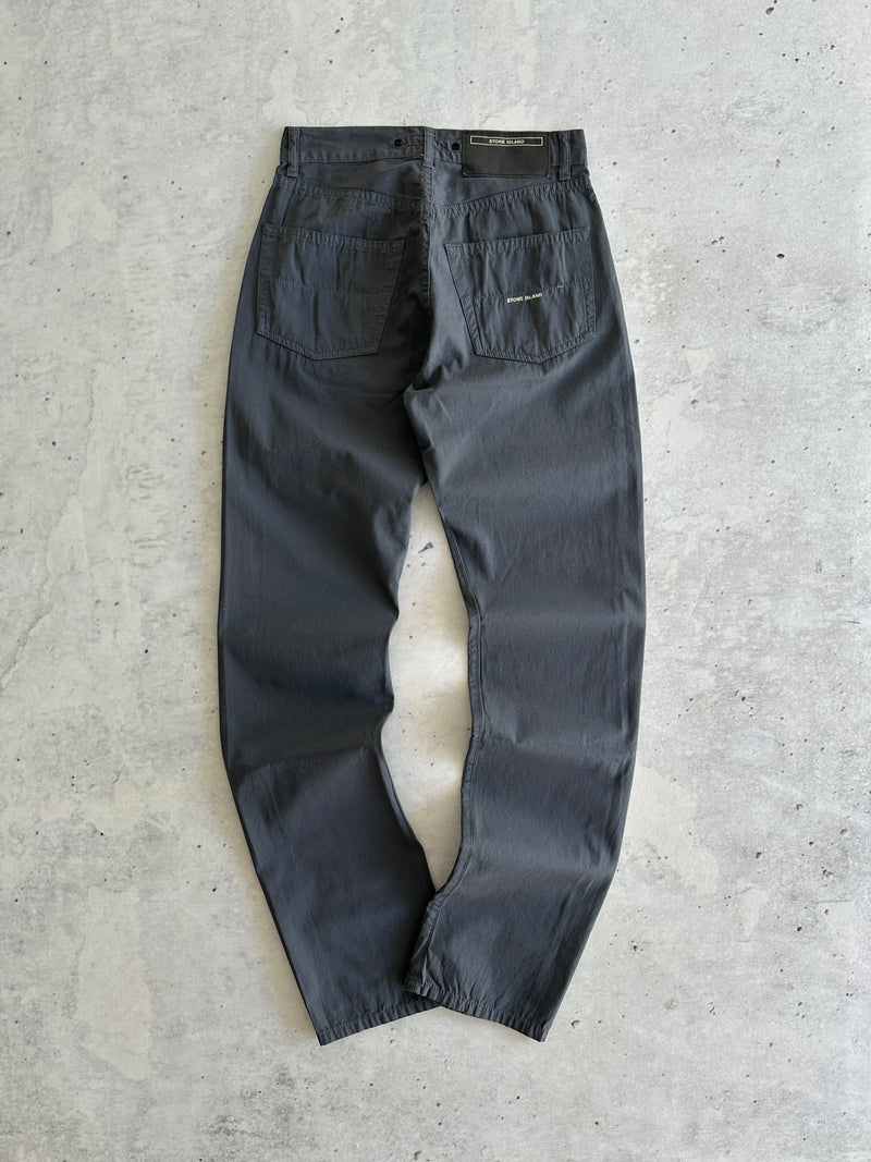 00's Stone Island Denims Straight Leg Trousers (W27)