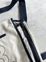 Y-3 Yohji Yamamoto Marine embroidered Messenger Bag (One Size)