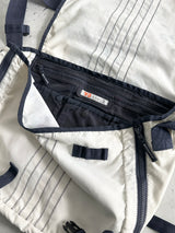 Y-3 Yohji Yamamoto Marine embroidered Messenger Bag (One Size)