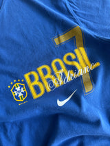 00's Nike Brazil tiempo 'Adriano 7' T Shirt (M)